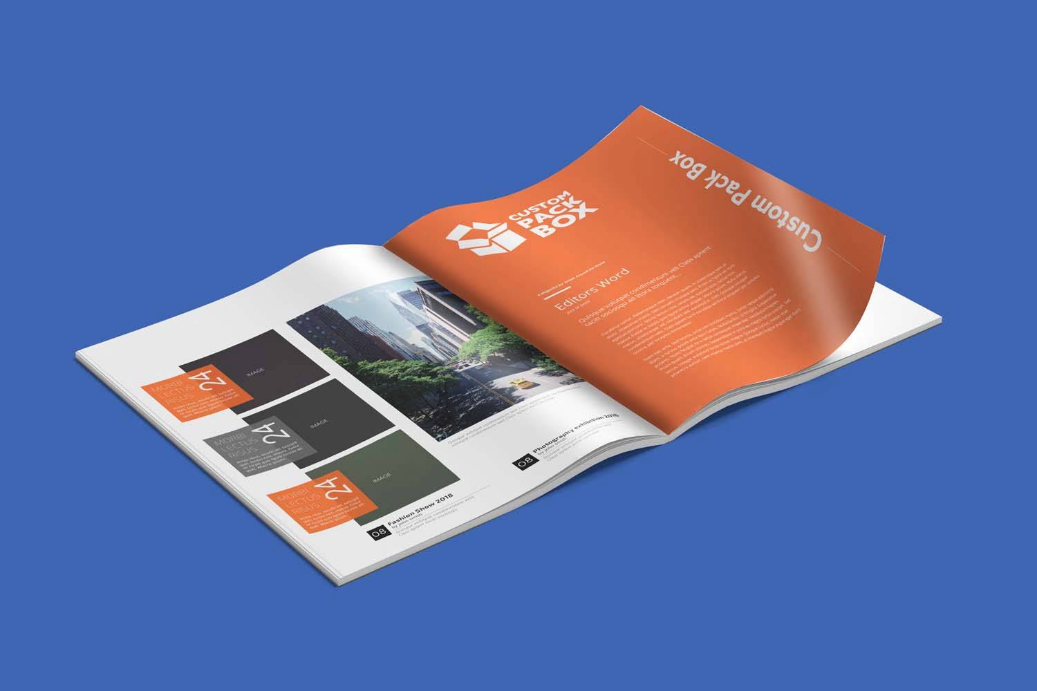 custom printed catalog