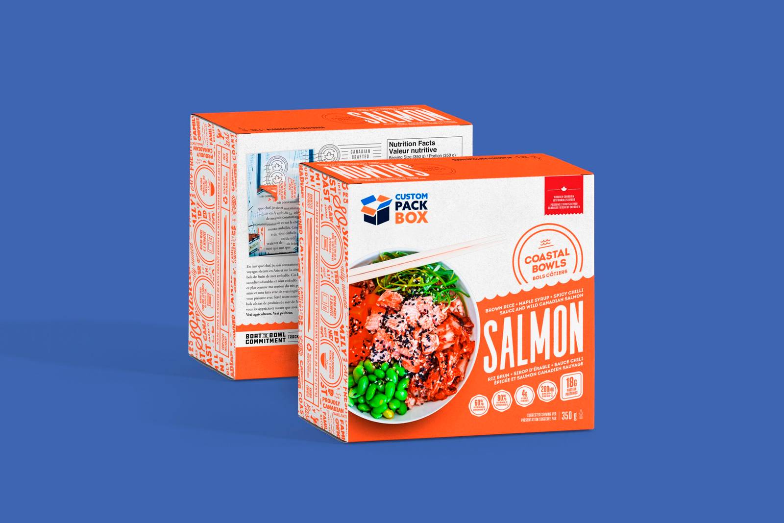 custom frozen food boxes