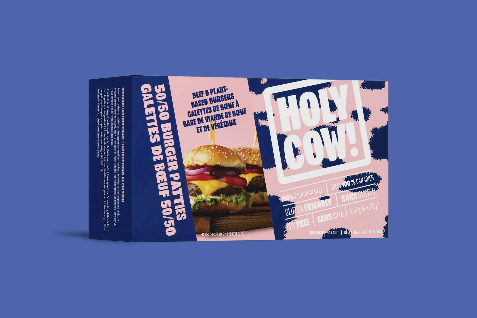 frozen burger patty boxes