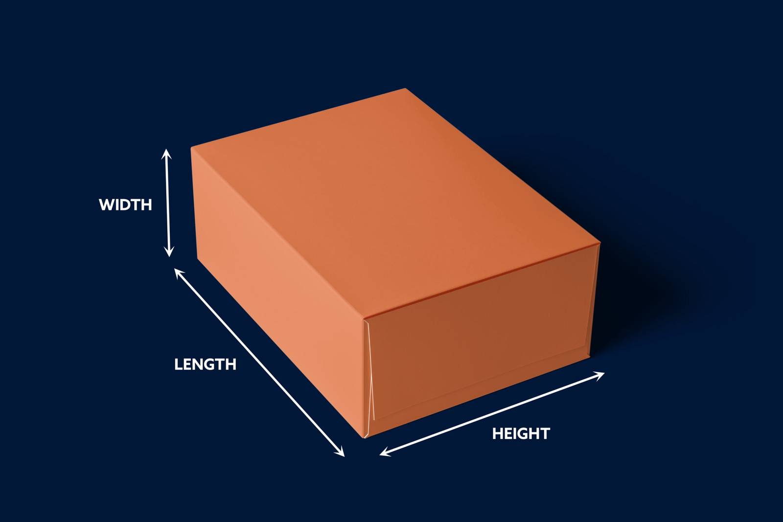 frozen food boxes dimensions