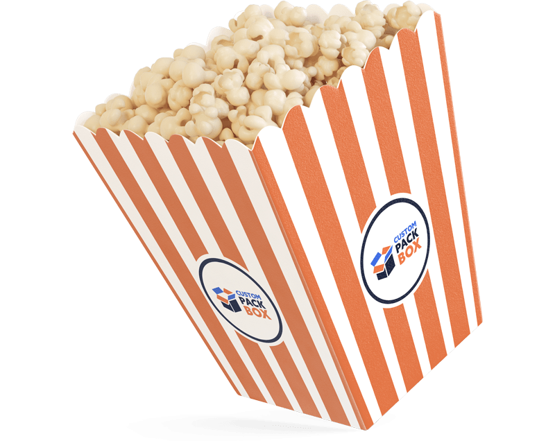 custom pop corn boxes