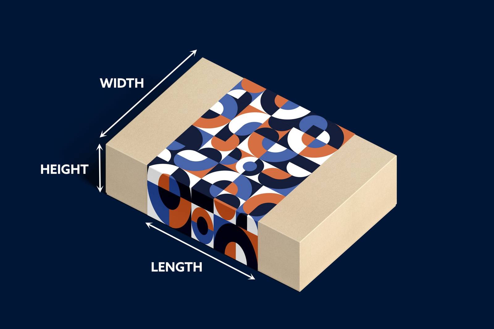how to measure a packaging sleeve